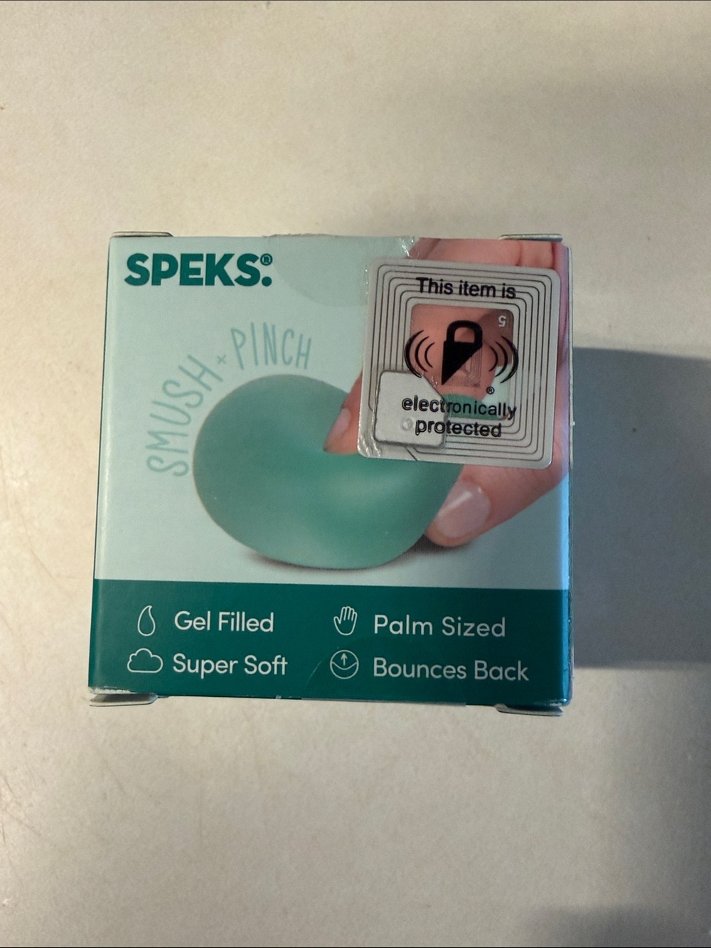 Memory Gel Stress Ball - Teal - Picture 4 of 5